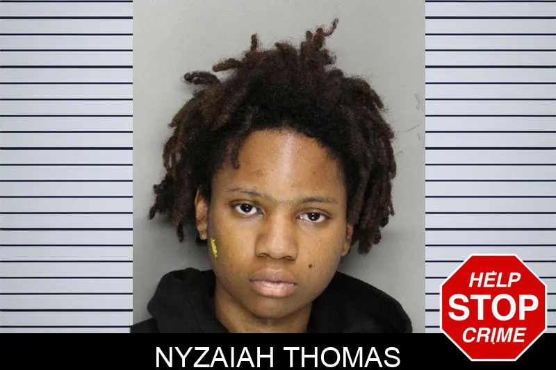 Nyzaiah Thomas mugshot