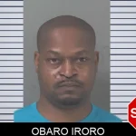 Obaro Iroro mugshot