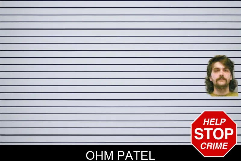 Ohm Patel mugshot – Ware County , Georgia Ohm Patel mugshot