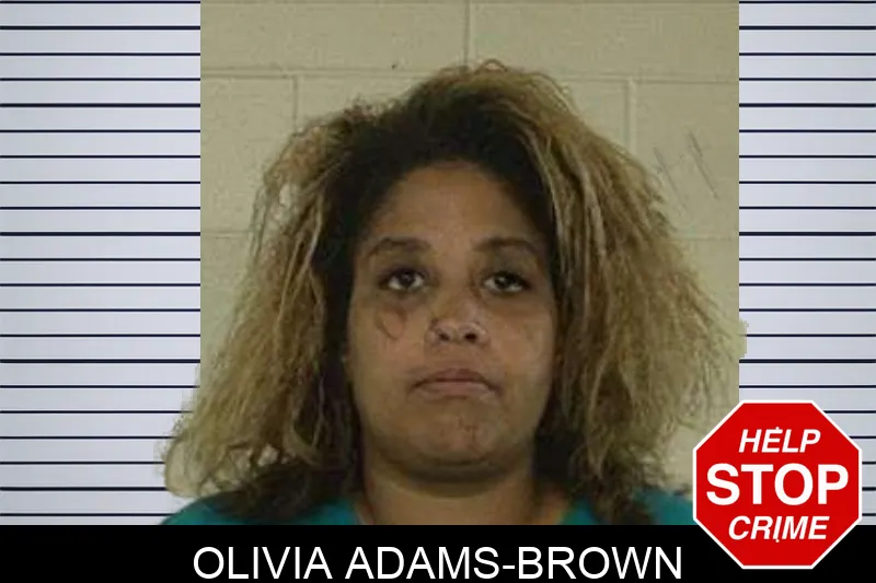 Olivia Adams-Brown mugshot