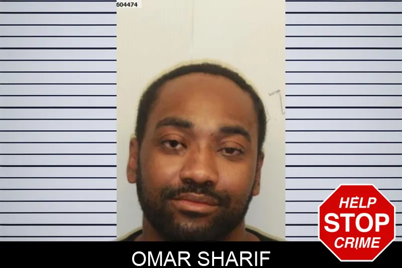 Omar Sharif mugshot