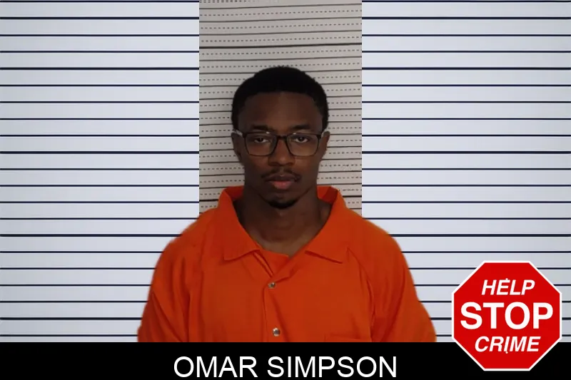 Omar Simpson mugshot