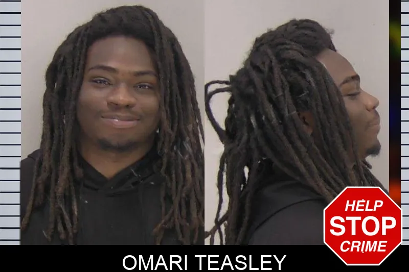 Omari Teasley mugshot
