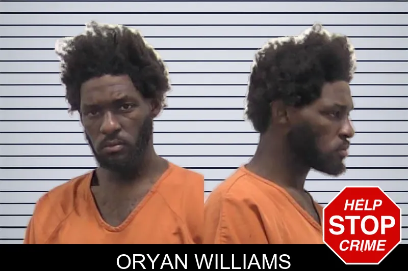 Oryan Williams mugshot
