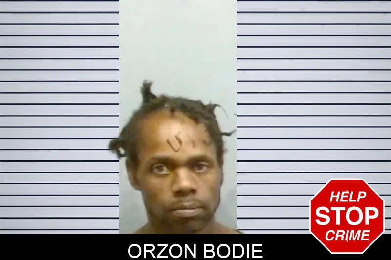 Orzon Bodie mugshot