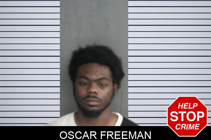 Oscar Freeman mugshot