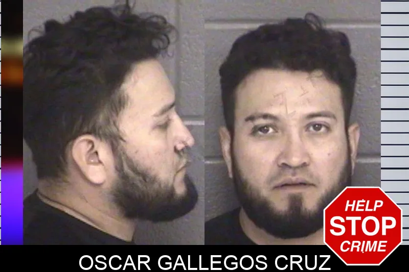 Oscar Gallegos Cruz mugshot