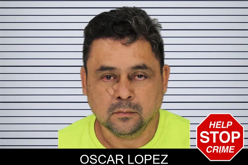 Oscar Lopez mugshot