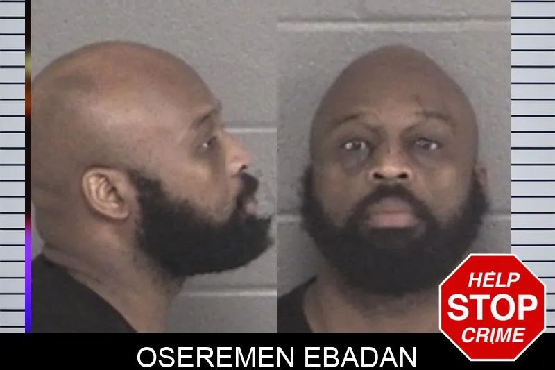 Oseremen Ebadan mugshot