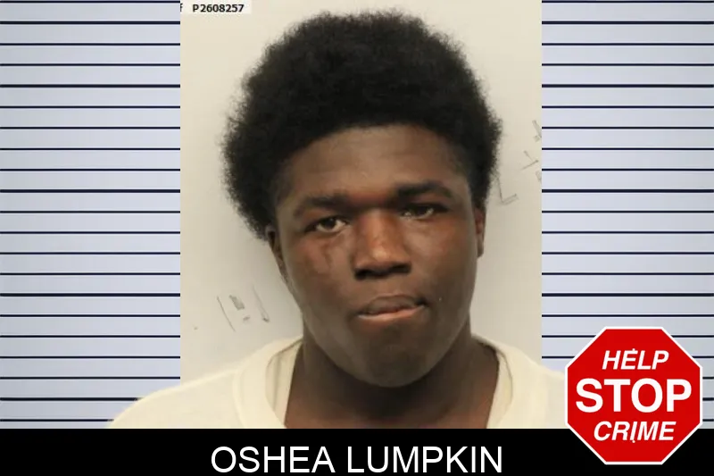 Oshea Lumpkin mugshot