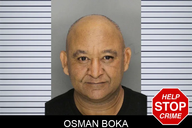 Osman Boka mugshot