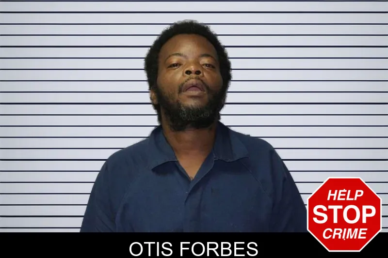 Otis Forbes mugshot