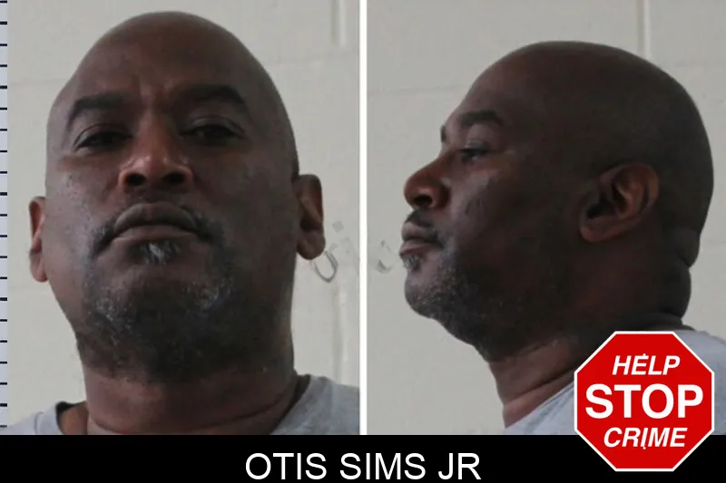 Otis Sims Jr mugshot