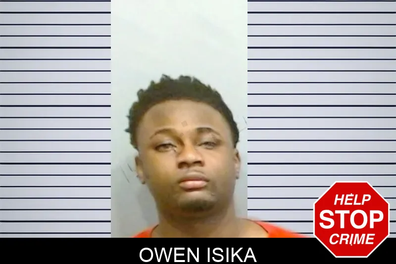 Owen Isika mugshot