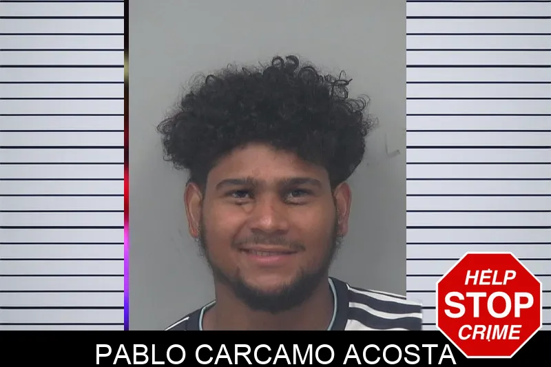 Pablo Carcamo Acosta mugshot