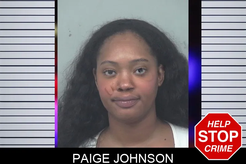 Paige Johnson mugshot