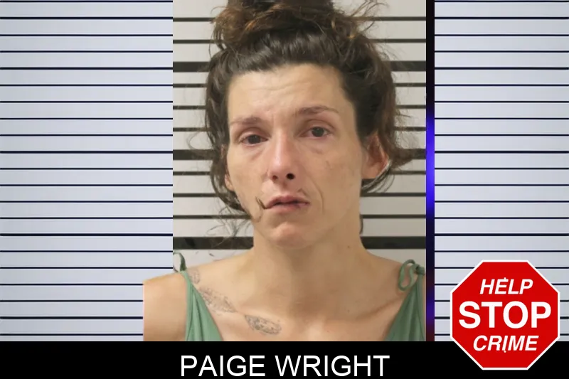 Paige Wright mugshot