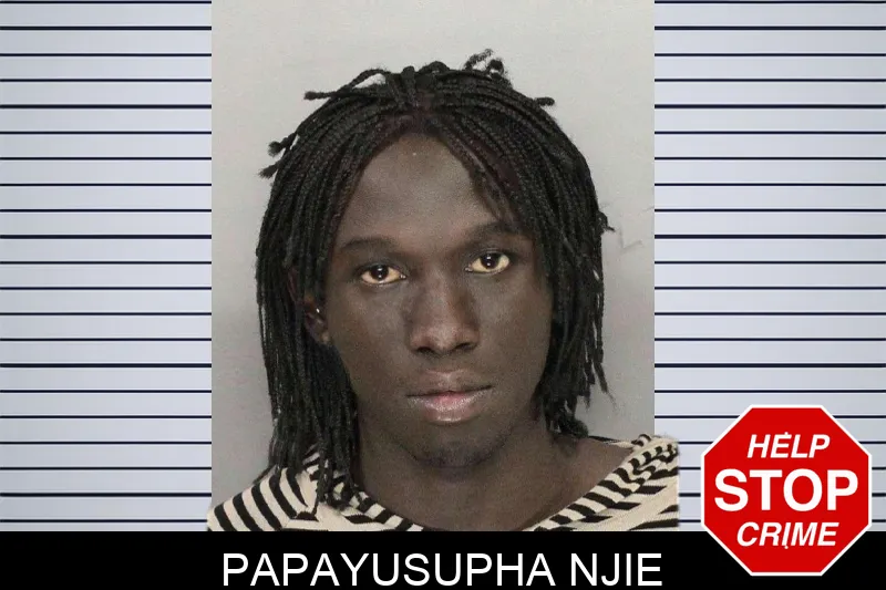 Papayusupha Njie mugshot