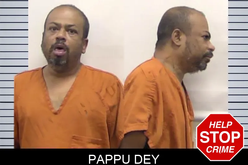 Pappu Dey mugshot – Clarke County , Georgia Pappu Dey mugshot