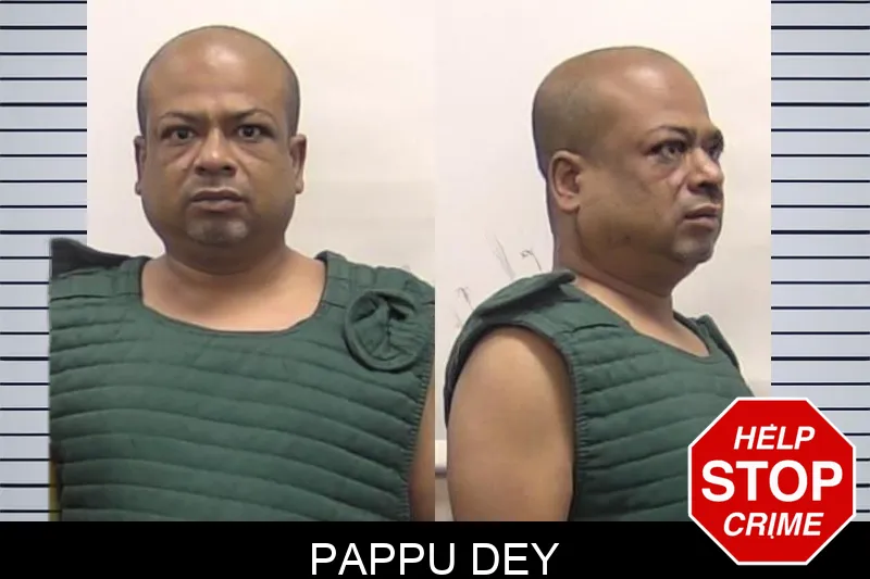 Pappu Dey mugshot
