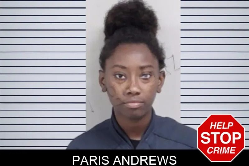 Paris Andrews mugshot
