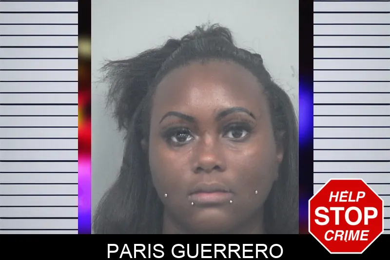 Paris Guerrero mugshot