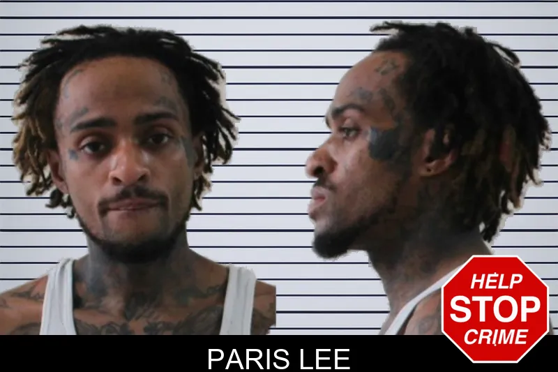 Paris Lee mugshot