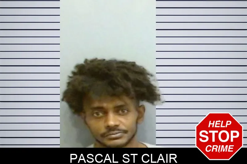 Pascal St Clair mugshot