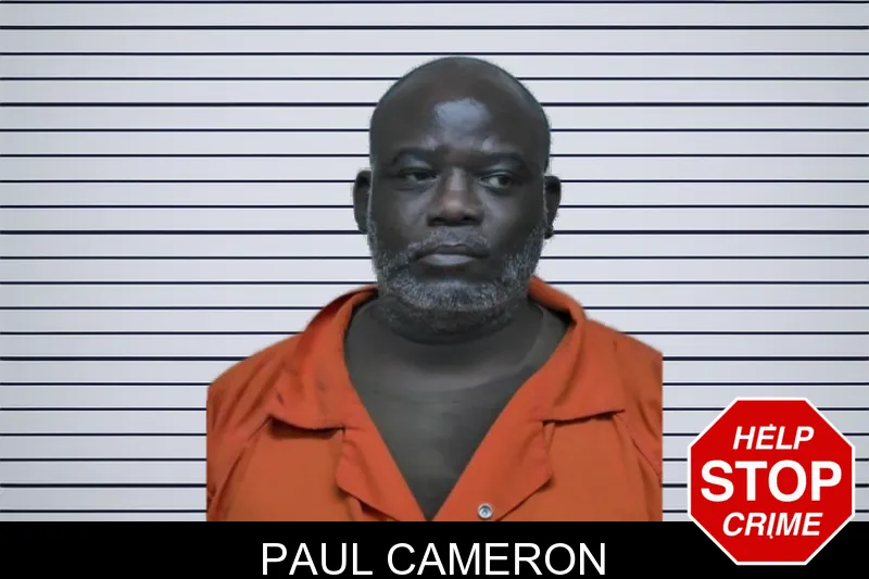 Paul Cameron mugshot