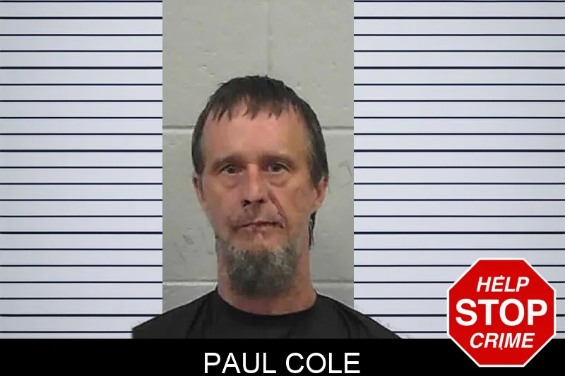 Paul Cole mugshot