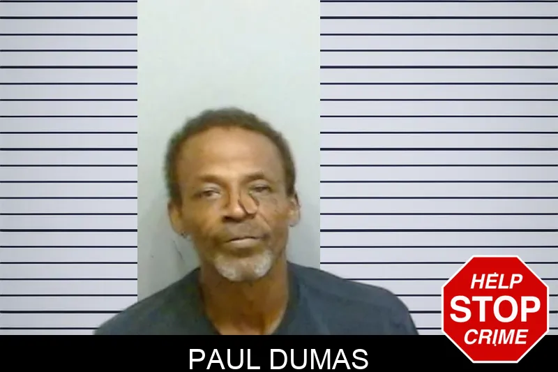 Paul Dumas mugshot