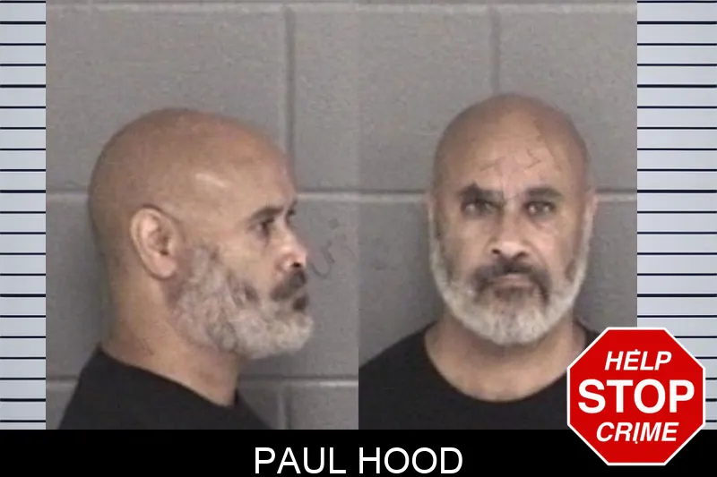 Paul Hood mugshot