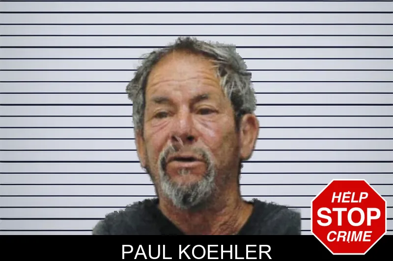 Paul Koehler mugshot