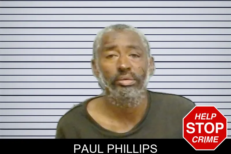 Paul Phillips mugshot