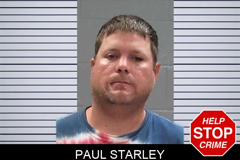 Paul Starley mugshot