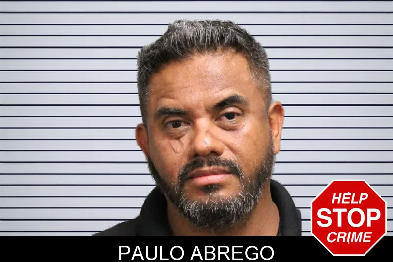 Paulo Abrego mugshot