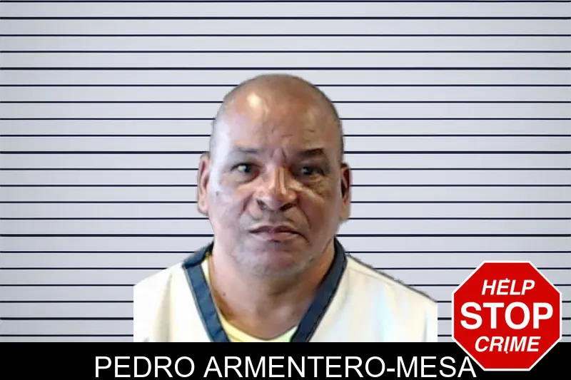 Pedro Armentero-Mesa mugshot