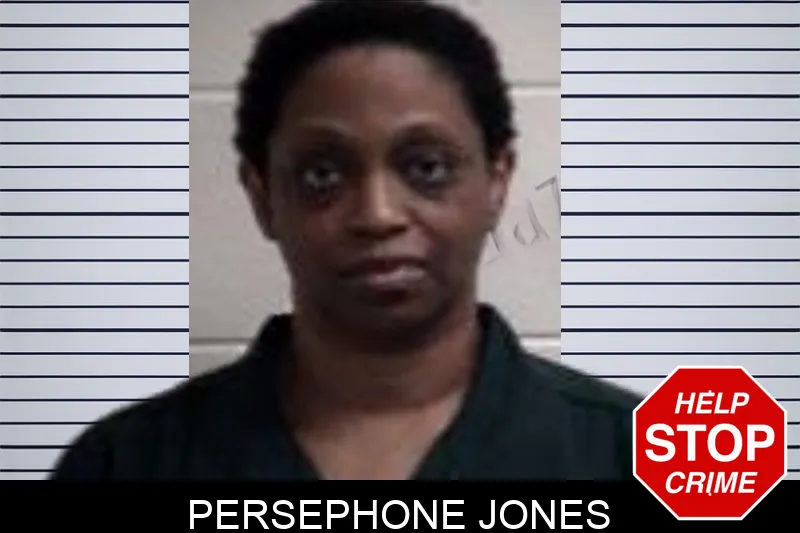 Persephone Jones mugshot