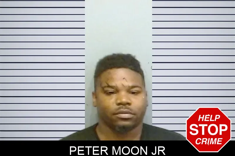 Peter Moon Jr mugshot
