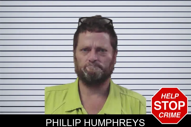 Phillip Humphreys mugshot