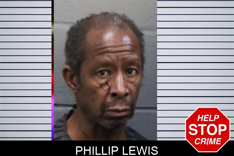 Phillip Lewis mugshot