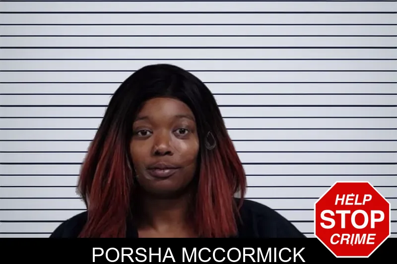 Porsha McCormick mugshot