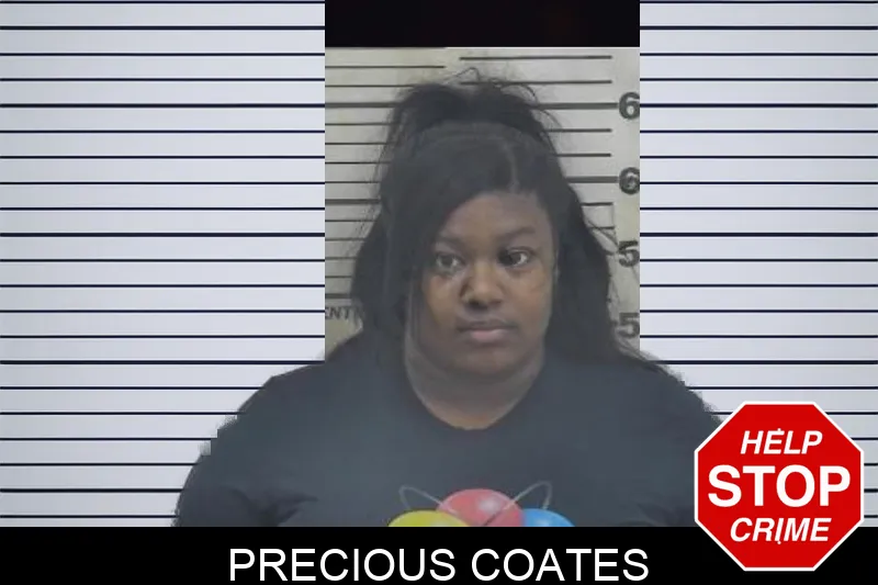 Precious Coates mugshot
