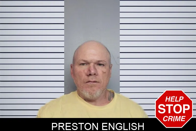 Preston English mugshot