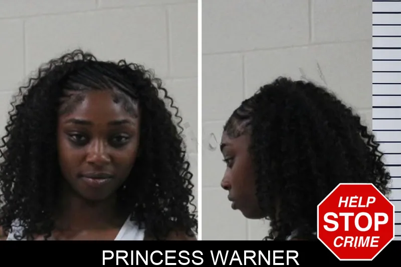 Princess Warner mugshot