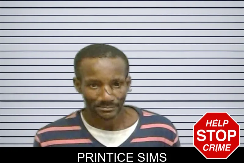 Printice Sims mugshot