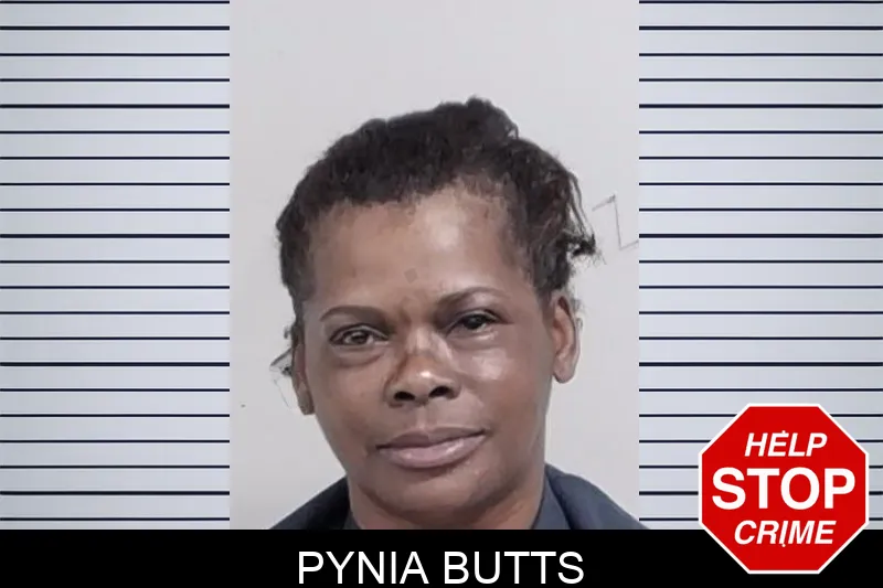 Pynia Butts mugshot