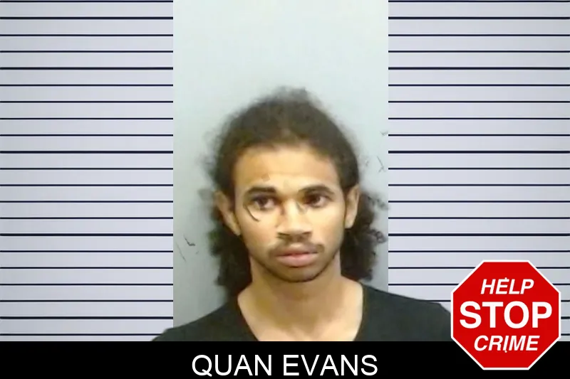 Quan Evans mugshot