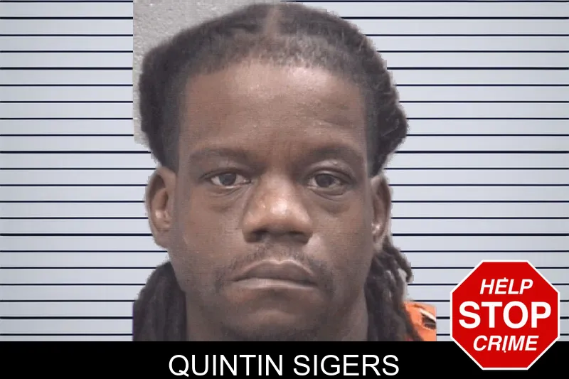 Quintin Sigers mugshot