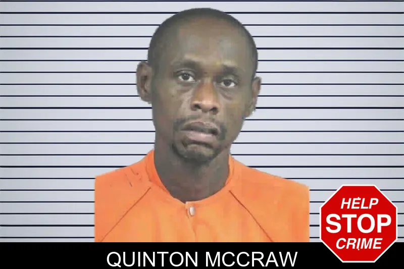 Quinton McCraw mugshot